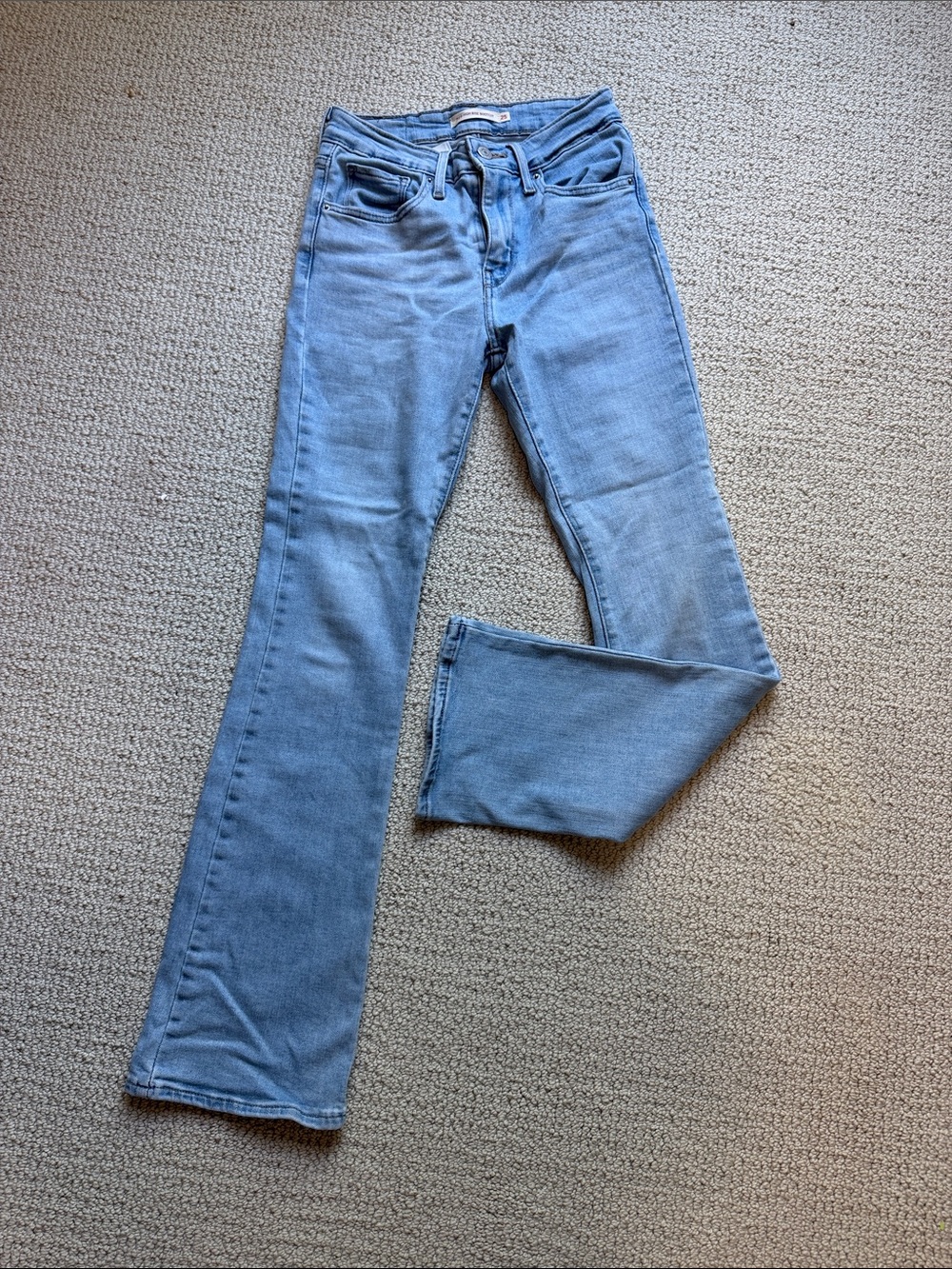 Levi's Light Wash Flare Jeans